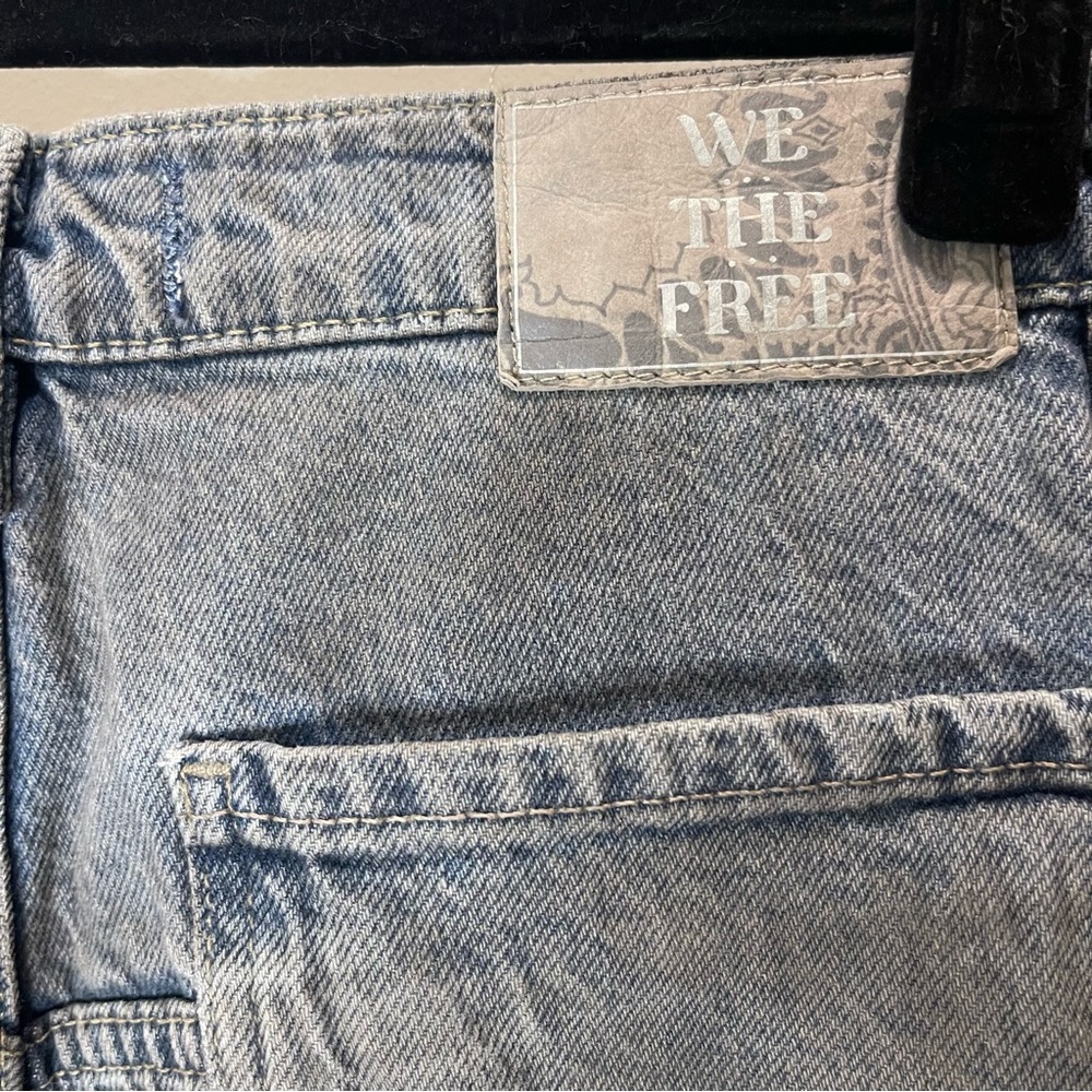 WE THE FREE x Free People Tinsley Baggy High Rise 90’s Grunge Jeans 28S - Picture 5 of 8